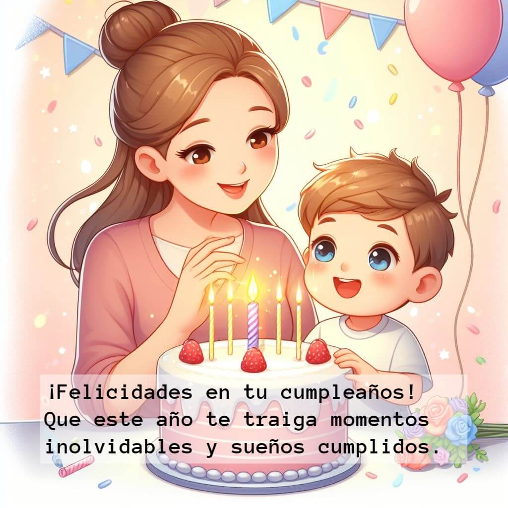 Feliz cumpleaños hijo!