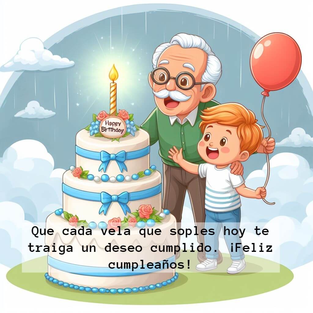 Felicidades abuelo