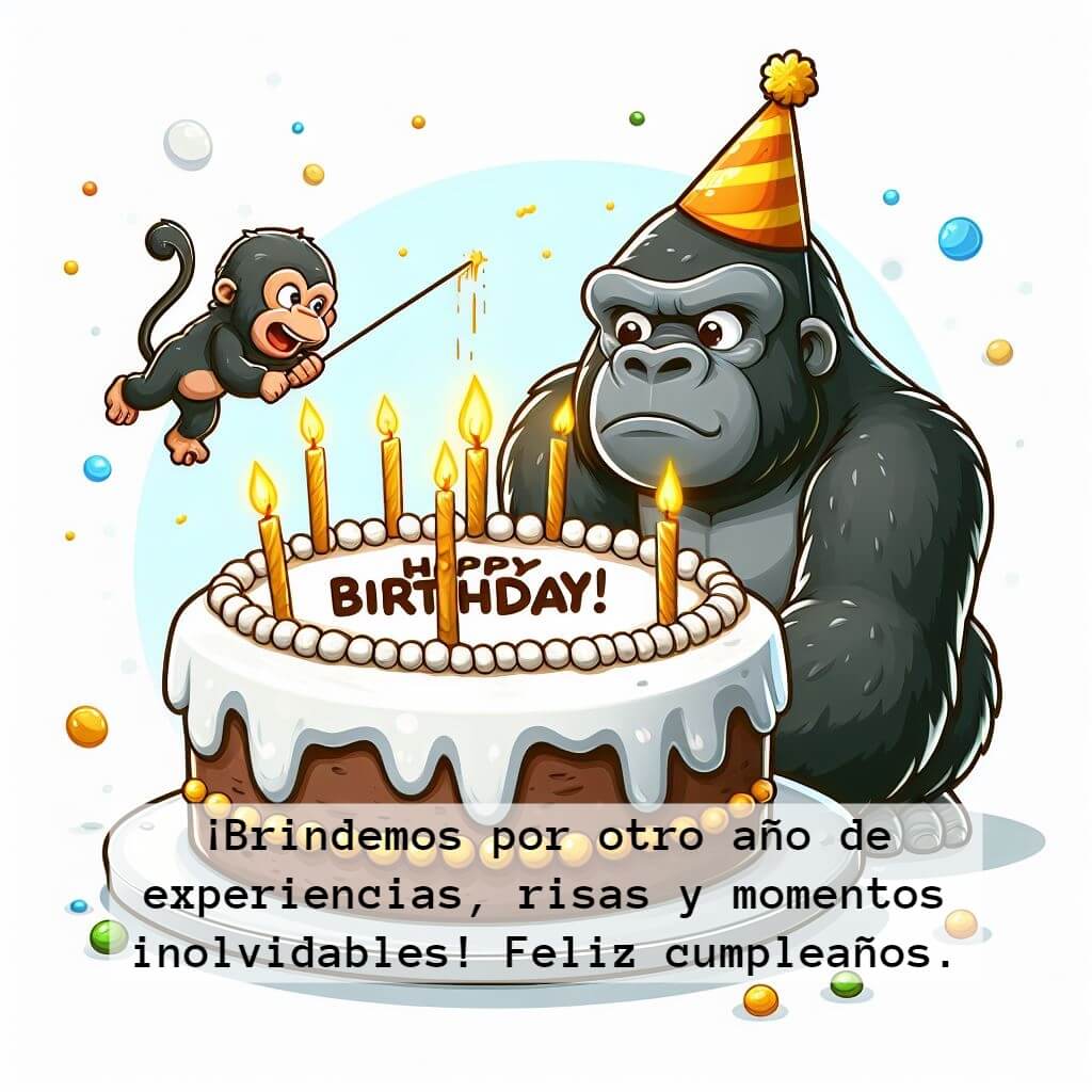 Felicidades mono